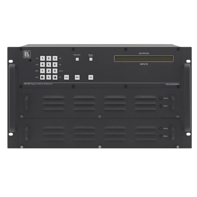 Kramer Electronics VS-3232DN-EM 4x4 to 32x32 Modular 4K60 4:2:0 Multi-Format Managed Digital Matrix Switcher