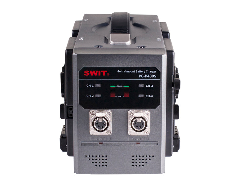 SWIT PC-P430S 4ch x 3A Fast Simultaneous Charger V-Mount