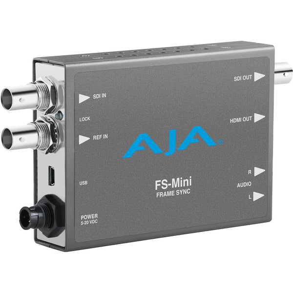 AJA FS-Mini 3G-SDI Utility Frame Synchronizer SDI and HDMI Simultaneous Outputs - FS-MINI-R0