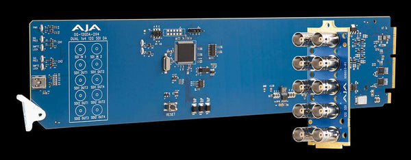 AJA OG-12GDA-2x4 openGear Dual 1x4 12G-SDI Distribution Amplifier