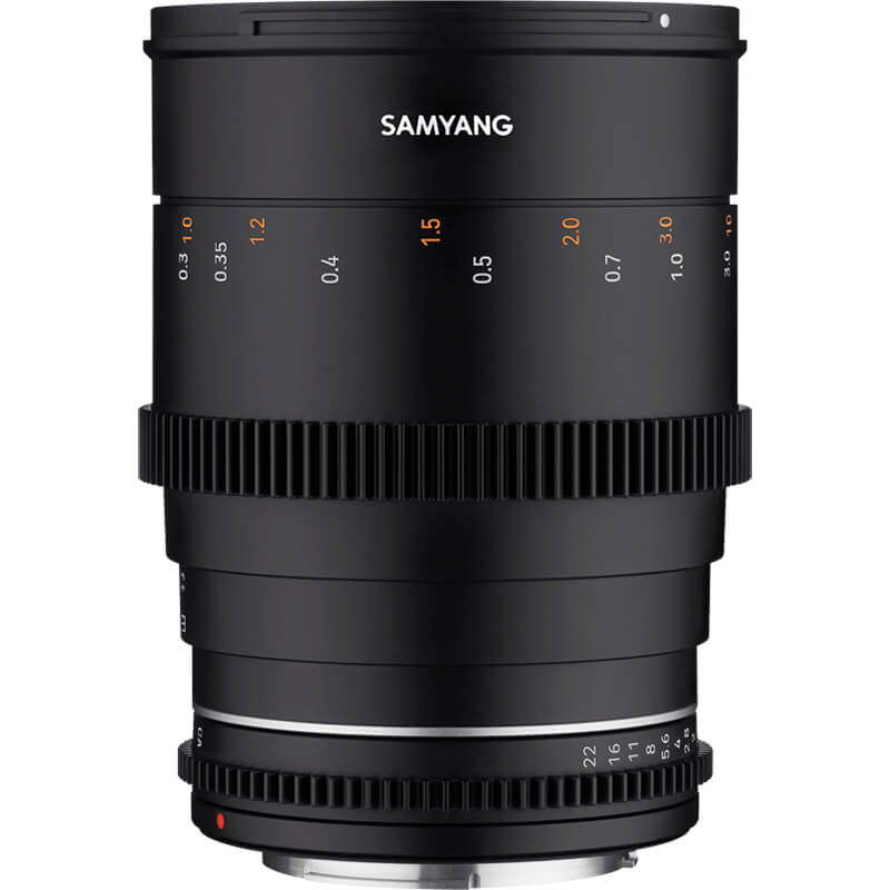 Samyang VDSLR 35mm T1.5 MK2 Canon EF mount Lens