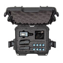 NANUK 905 SENNHEISER EW Wireless MIC Protective Case w/Custom Foam - NAN-905S-080BK-0A0-19136