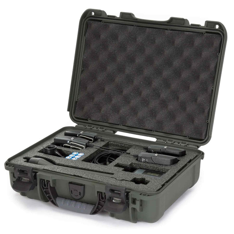 NANUK 910 SENNHEISER ENG Wireless MIC Protective Case w/Custom Foam - NAN-910S-080BK-0A0-16805