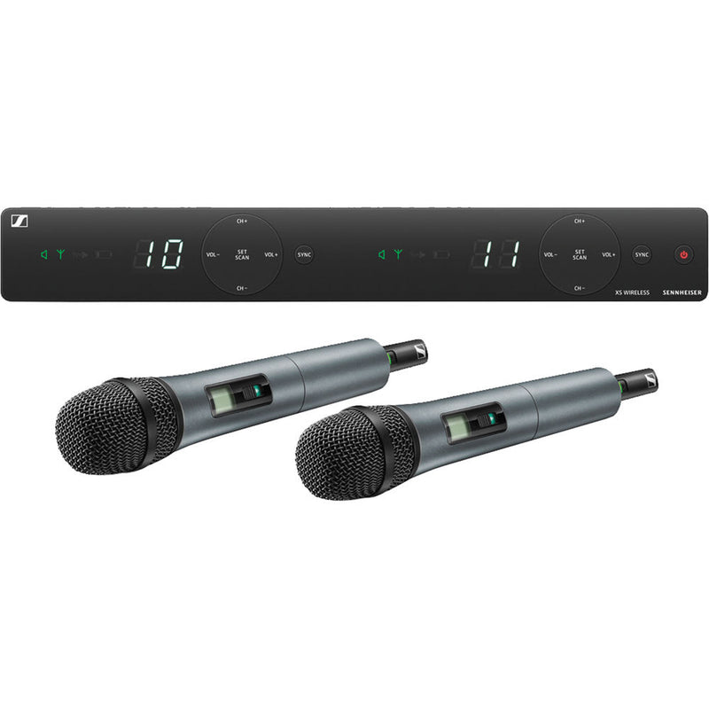 Sennheiser XSW 1-825 DUAL-GB 2-Channel Wireless System for Singers and Presenters - 508268