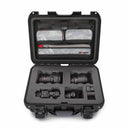 NANUK 920 Protective Case w/Custom Foam & Lid Organiser For Sony A7 &A9 Cameras - NAN-920S-070BK-0A0-19135