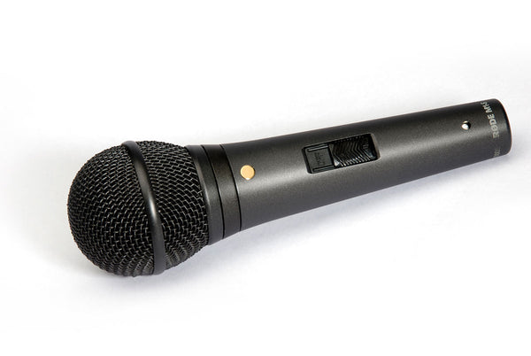 Rode M1-S Live Performance Dynamic Microphone with Lockable Switch - RODEM1S