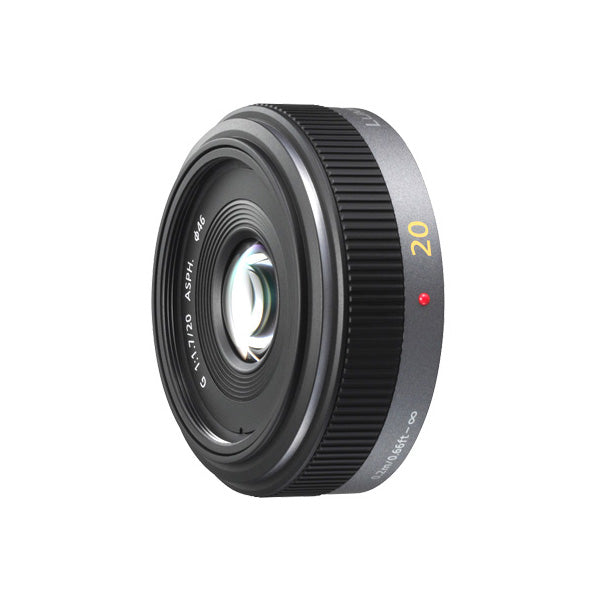 Panasonic H-H020AEK Lumix Micro Four Thirds 20mm f1.7 Pancake Lens - PANHH020AEK 3D Broadcast