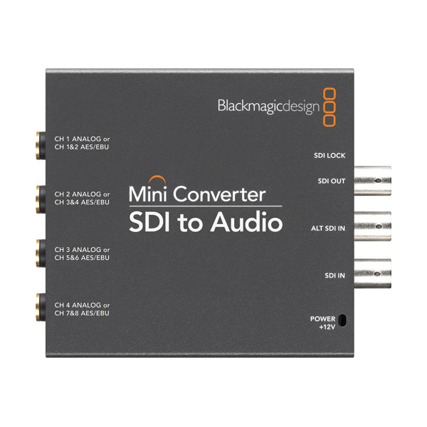 Blackmagic Design Mini Converter SDI to Audio - CONVMCSAUD