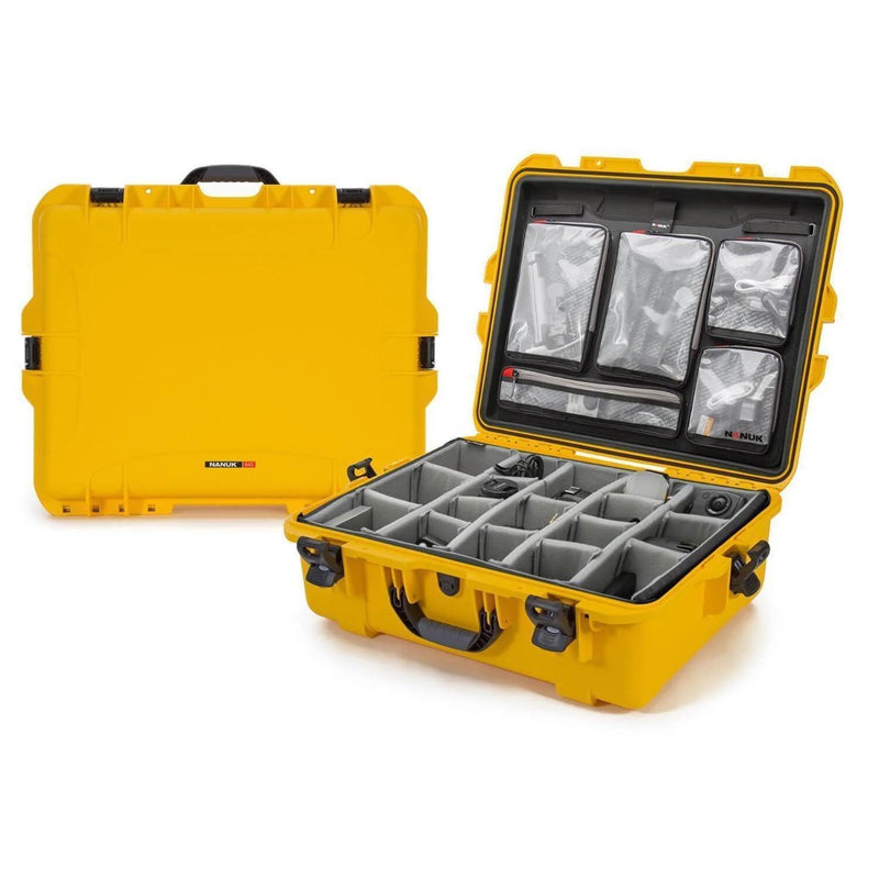 NANUK 945 PRO PHOTO KIT Protective Case w/Lid Organiser & Padded Dividers - NAN-945S-060BK-0A0