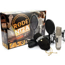 Rode NT2-A Studio Pack Multi-Pattern Dual 1-inch Condenser Microphone - RODENT2APACK