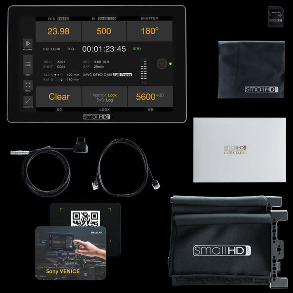 SmallHD Cine 7 Monitor with Sony VENICE Camera Control Kit - SHD-MON-CINE7-VENICE