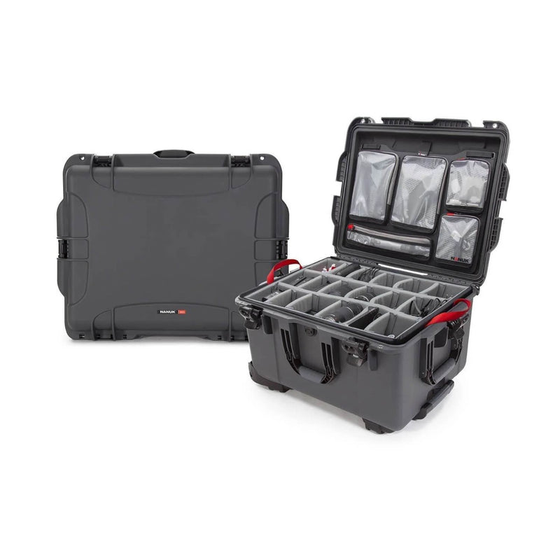 NANUK 960 PRO PHOTO KIT Protective Case w/Lid Organiser & Padded Dividers - NAN-960S-060BK-0A0