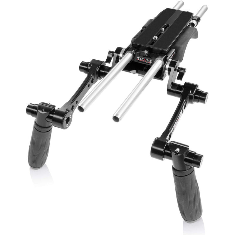 Shape BP25 Compact Revolt Shoulder Baseplate with Hand15 Quick Handles and Matte Box Kit - SH-BP25