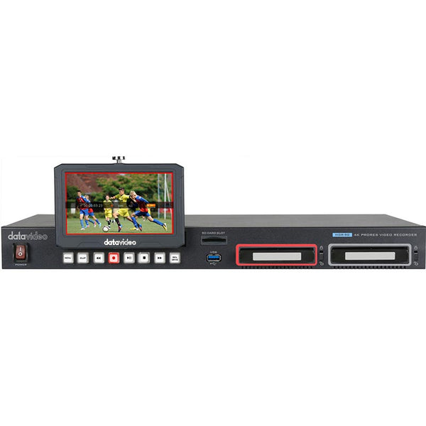 Datavideo HDR-90 ProRes 4K Video Recorder-1U Rackmountable - DATAHDR90