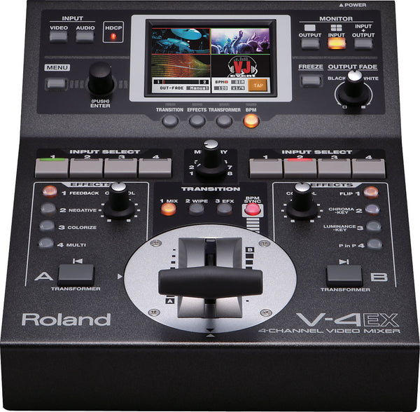 Roland V-4EX 4-Channel HDMI Video Switch with Embedded Audio - ROLV4EX