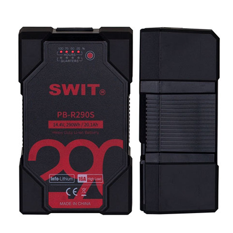 SWIT PB-R290S+ 290Wh Waterproof IP54 Robust Heavy-duty Battery V-Mount