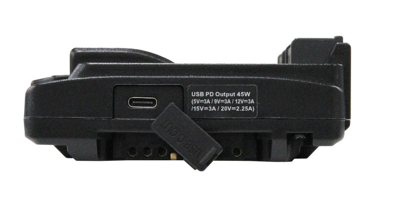 IDX A-Vmicro2PD Micro 2ch Hot Swap V-Mount Adapter Plate W USB-C PD