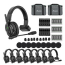 Accsoon CoMo Wireless Intercom Fully-Duplex Headset Kit 1 Host 8 Remotes - ACSMIC021H8R