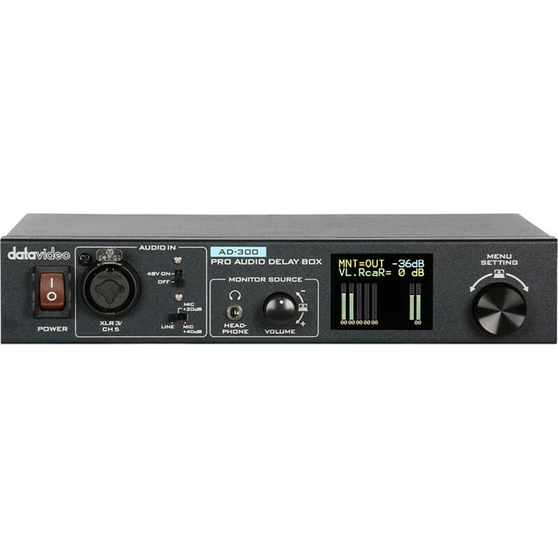 Datavideo AD-300 Pro Audio Delay Box - DATAAD300