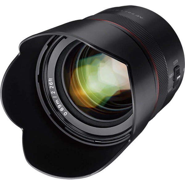 Samyang AF 75mm F1.8 FE Sony Mount Lens (OFFER PRICE VALID UNTIL 31st AUG)