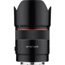 Samyang AF 75mm F1.8 FE Sony Mount Lens