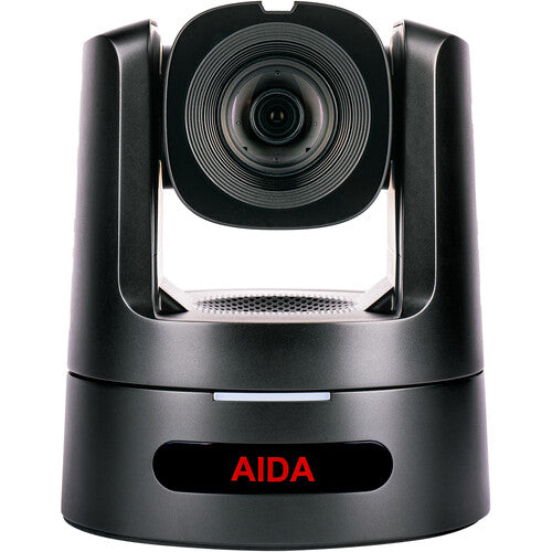 AIDA PTZ4K12G-FNDI-X30B 4K NDI|HX3, 12G-SDI & SFP+ Auto-Tracking Broadcast/Conference PTZ Camera with 30x Optical Zoom (Black) (SPECIAL OFFER)