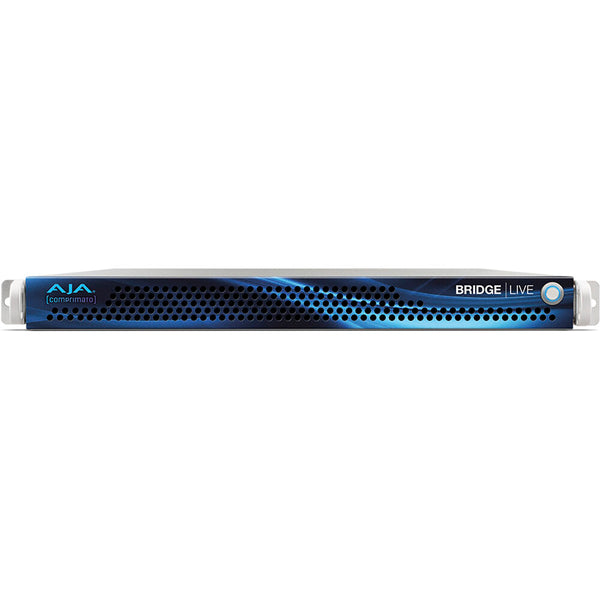 AJA BRIDGE LIVE 12G Multi-Channel Encoding Decoding Streaming and Transcoding for Live Video - BLVE-12G4-S01