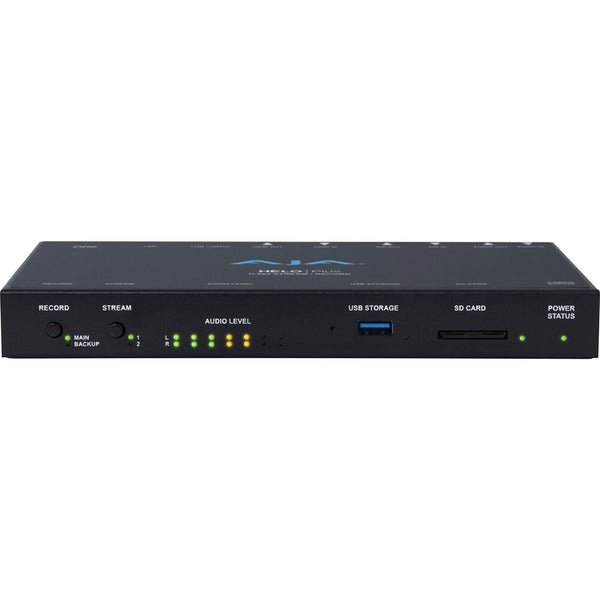 AJA HELO Plus v2.0 Advanced H.264 Streaming and Recording - HELO-PLUS-R0
