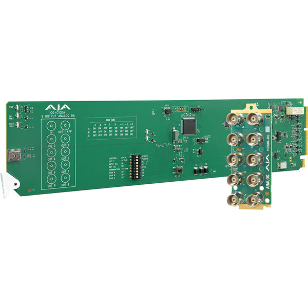 AJA OG-C10DA Analog Video 1x9 openGear Distribution Amplifier