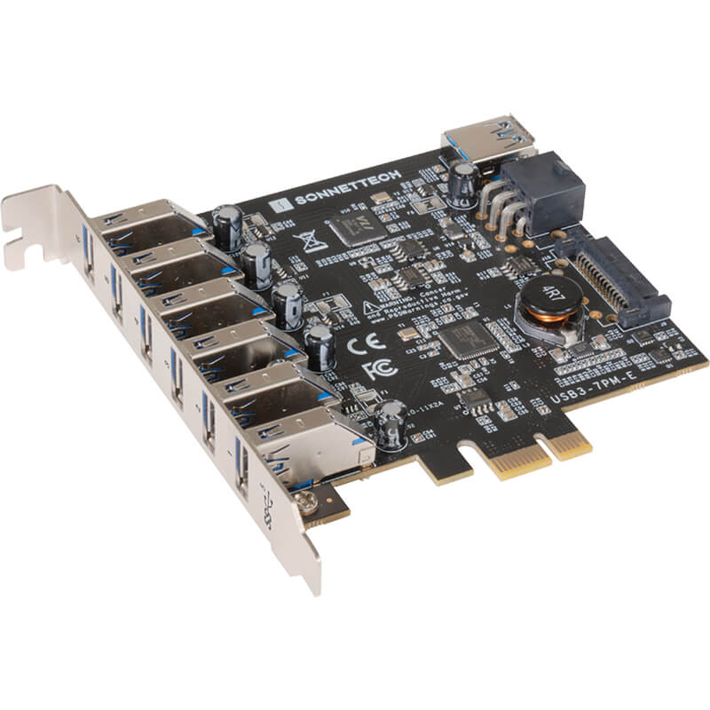 Sonnet Allegro 7-Port USB 3.2 Gen 1 Type A PCIe Card - SONUSB37PME