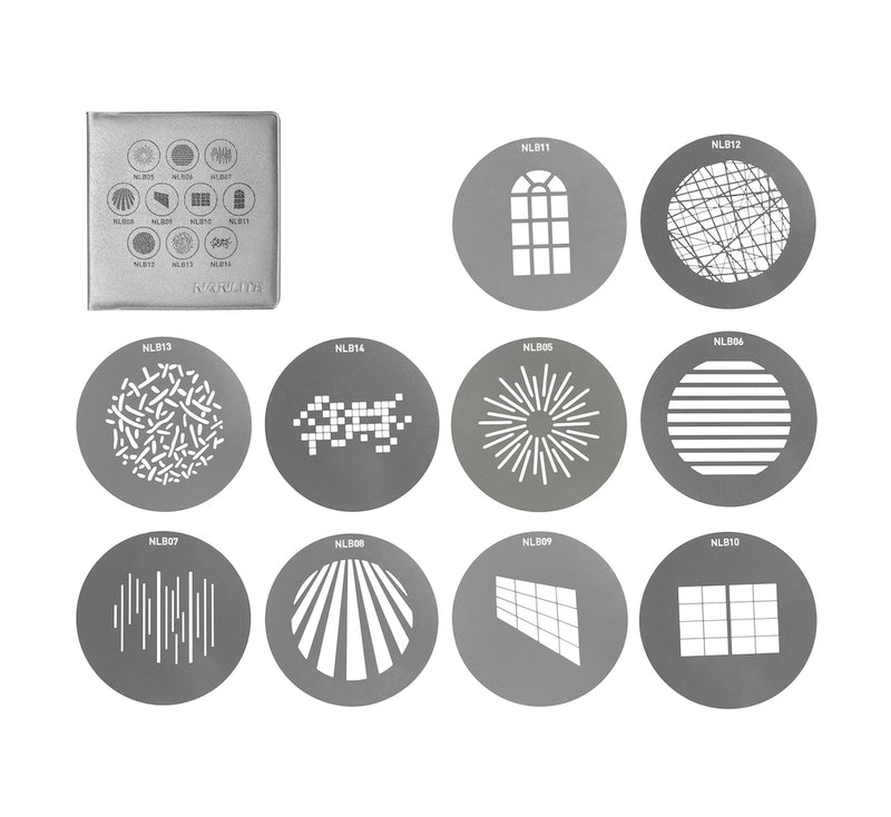 NANLITE AS-GB-M-SET1 GOBO Size M Set 1 (10pcs in one set)