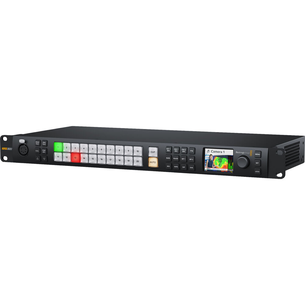 Blackmagic Design ATEM Monitoring Rack Panel 20 SWPANELABRMP20 | 3D ...