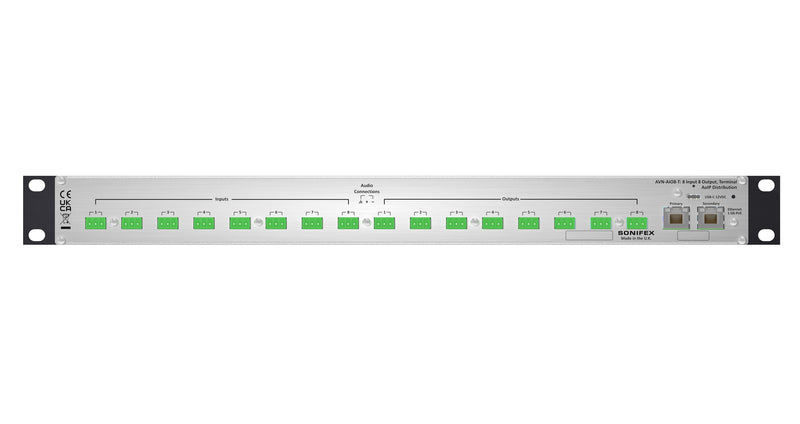 Sonifex AVN-AO16-T-DNT Dante to 16 Channel Analogue Interface with ...