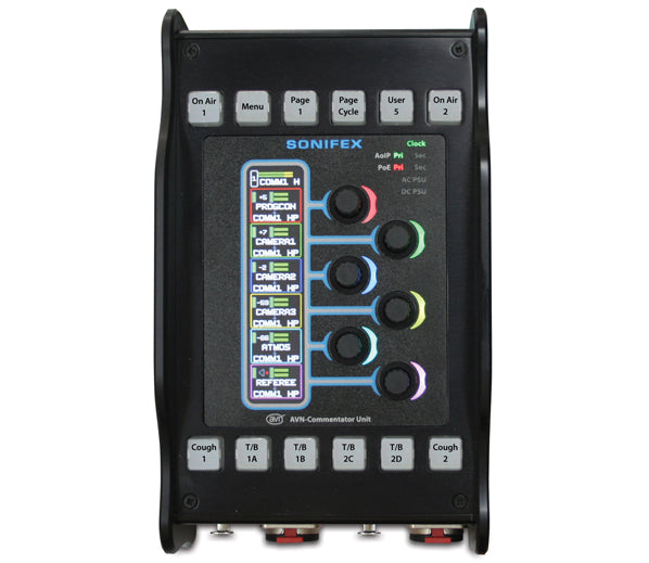 Sonifex AVN-CU2-RAV RAVENNA Commentary Unit for 2 Commentators