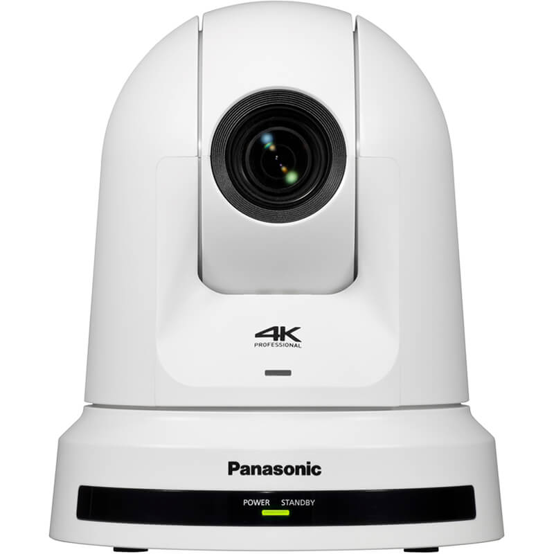 Panasonic AW-UE30WEJ 4K PTZ Camera with 20x Optical Zoom White