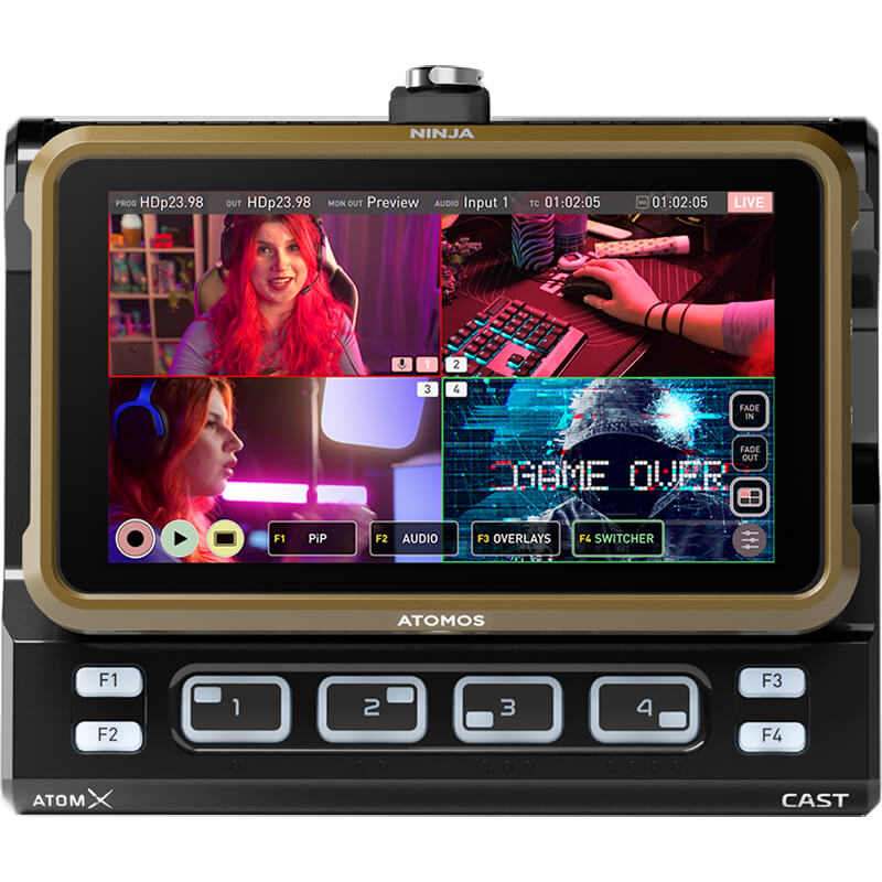 Atomos Ninja + Cast Bundle 4 x HDMI Switching & Streaming Dock including Ninja