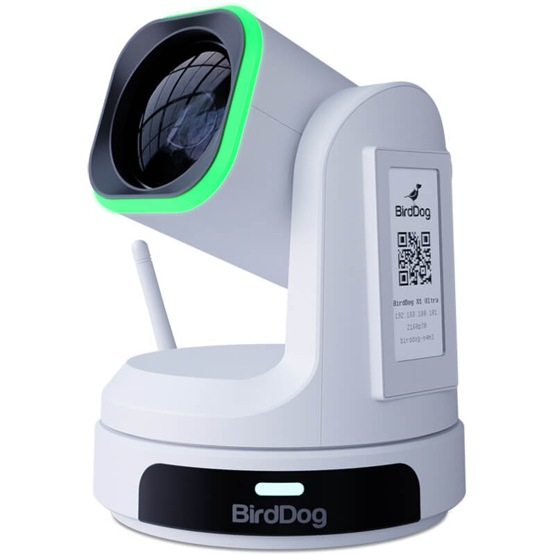 BirdDog X1 Ultra 4K NDI HX3 PTZ Camera White - BDPX1UW