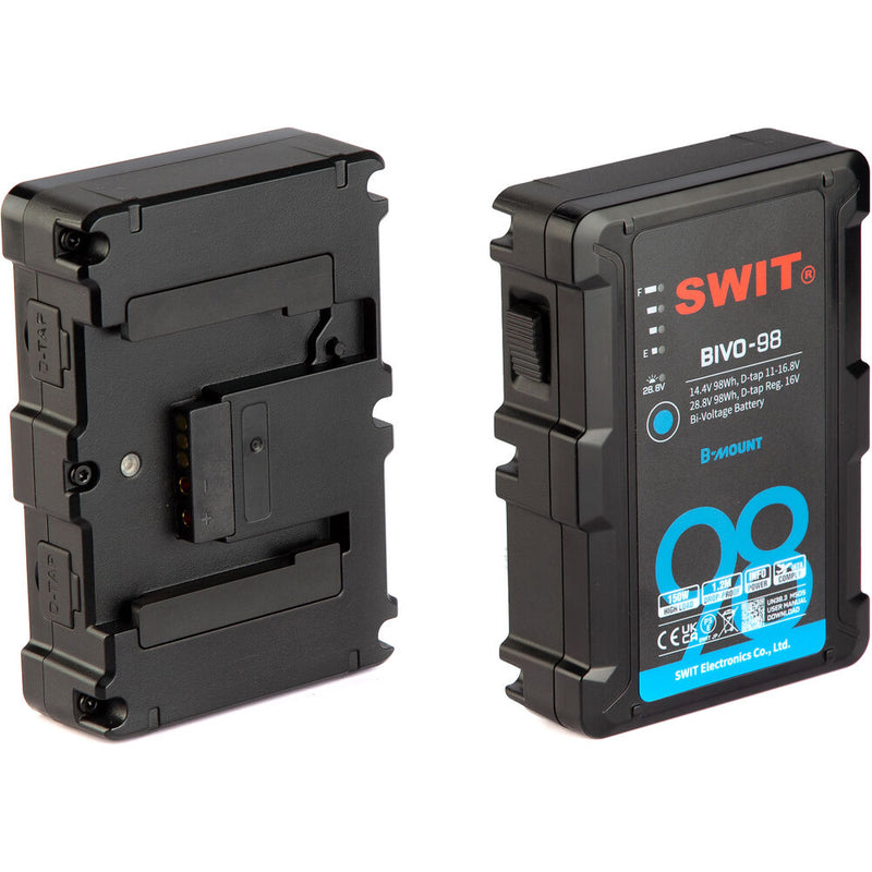 SWIT BIVO-98 98Wh Bi-voltage B-mount Battery Pack