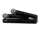 SHURE BLX288/SM58 DUAL Wireless Handheld System - BLX288UK/SM58-K3E
