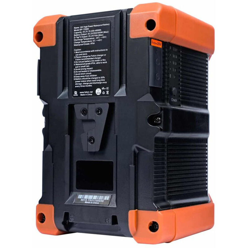 FXLION BP-7S500 26V / 489Wh V-Mount High Power Waterproof Battery