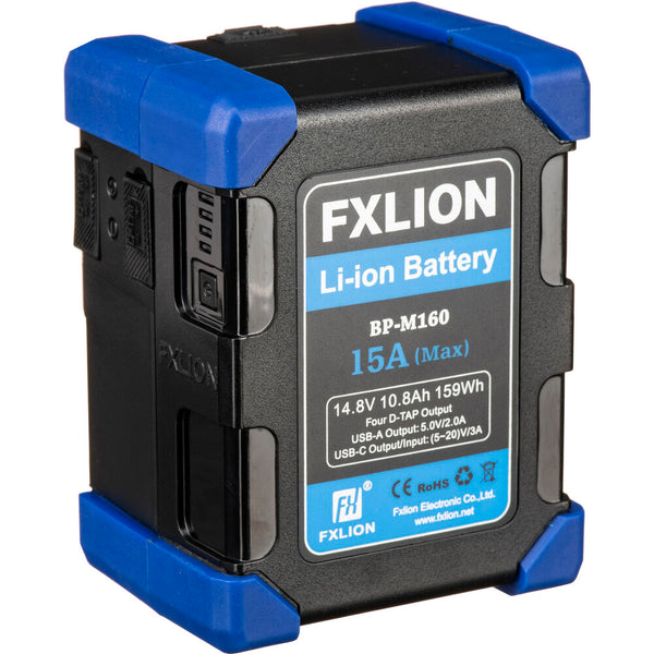 FXLION BP-M160 High Power Square Battery 14.8V / 159Wh V-Mount Battery (FX LION)