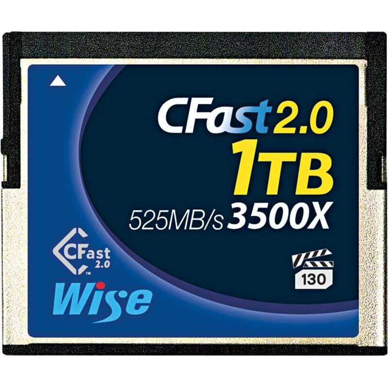 Wise CFA-10240 1TB CFast 2.0 Memory Card 3500X