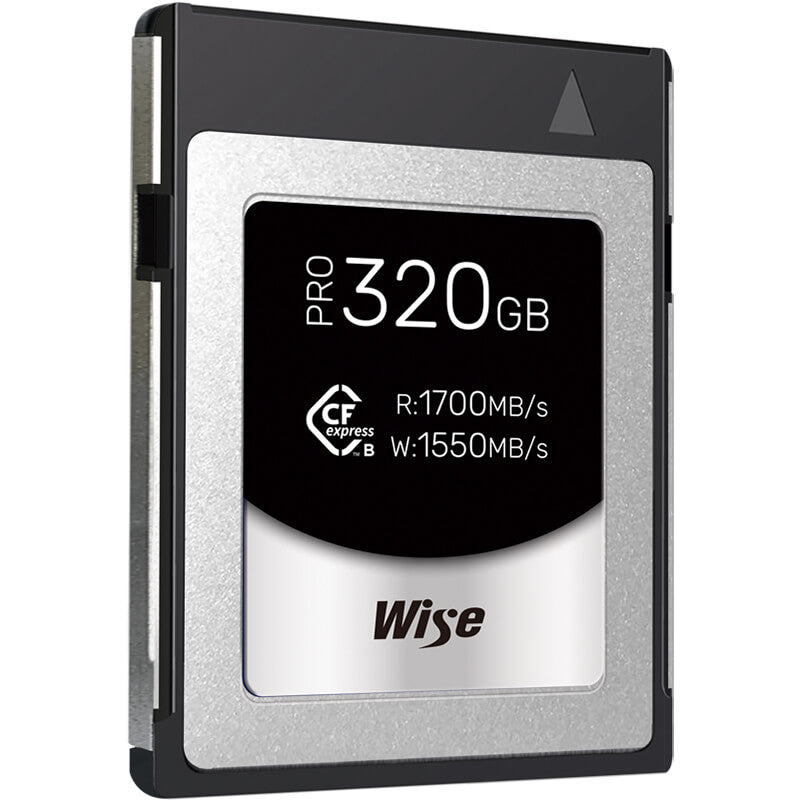 Wise CFX-B320P 320GB Pro CFexpress Memory Card