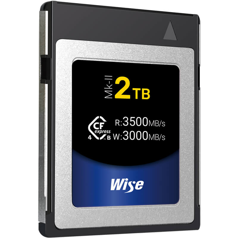 WISE CFX4-B2048M2 Mk2 2TB CFexpress Memory Card