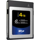 WISE CFX4-B4096M2 Mk2 4TB CFexpress Memory Card