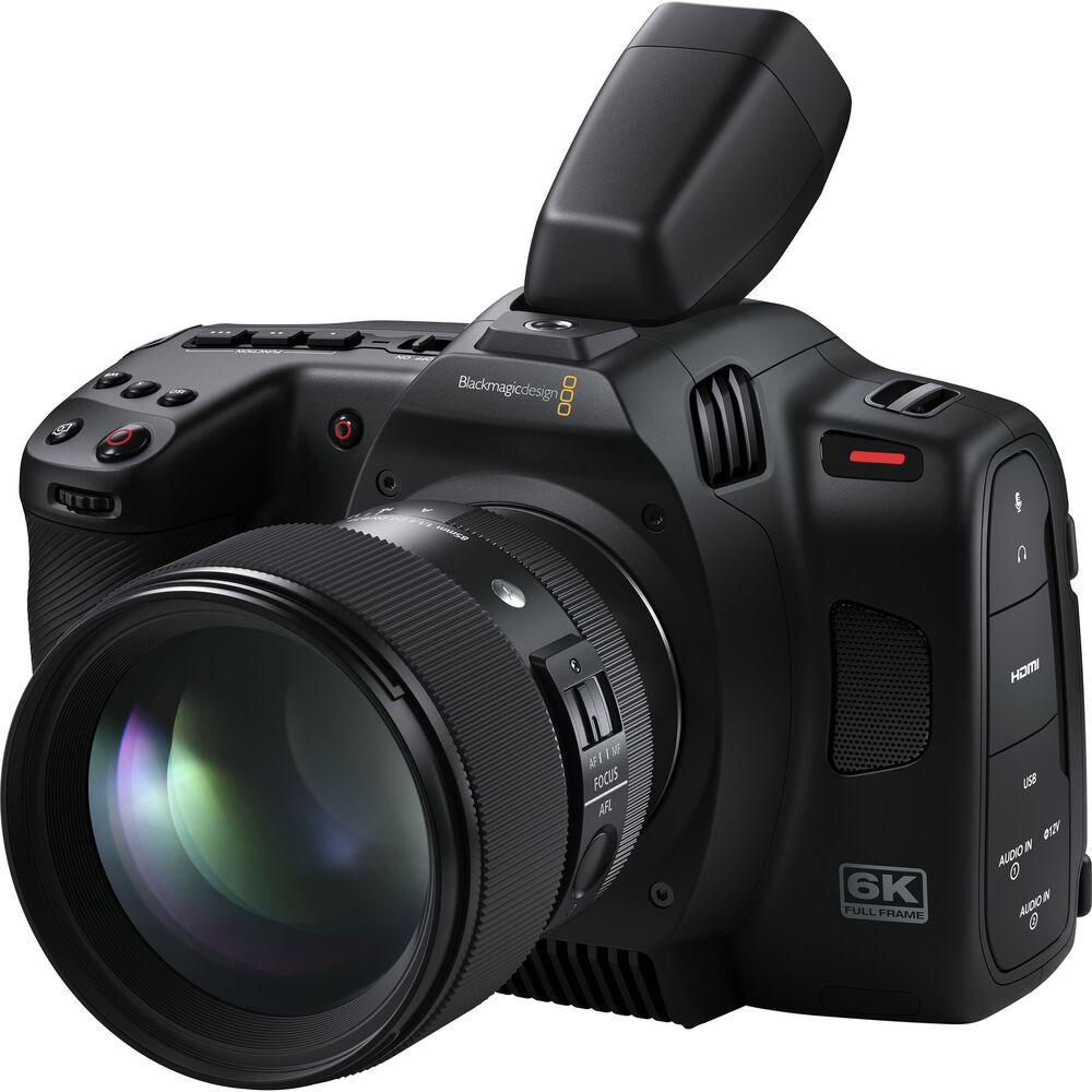 Full Frame Blackmagic Pocket Cinema Camera 6k Battery Life