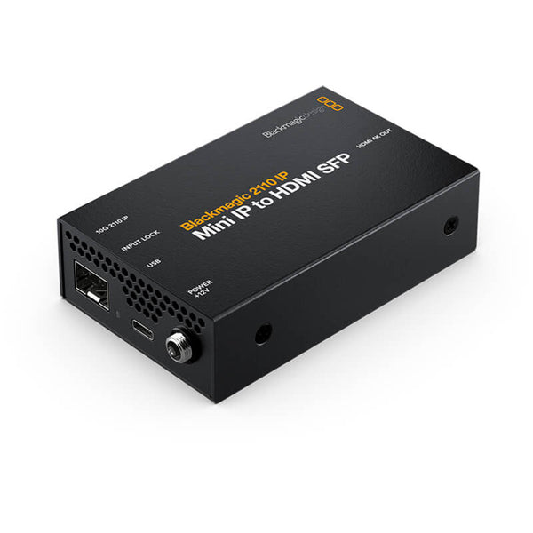 Blackmagic Design 2110 IP Mini IP to HDMI SFP - CONVNVIPE/IP/HDMISFP
