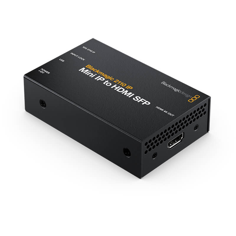 Blackmagic Design 2110 IP Mini IP to HDMI SFP - CONVNVIPE/IP/HDMISFP