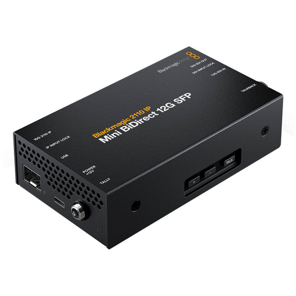 Blackmagic Design 2110 IP Mini BiDirect 12G SFP - CONVNVIPF/IP/12GSFP