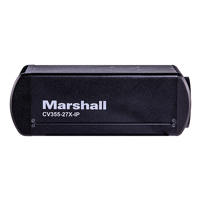 Marshall Electronics CV355-27X-IP HD60 Zoom Block Camera with 27x Zoom Lens IP (HEVC) & 3GSDI